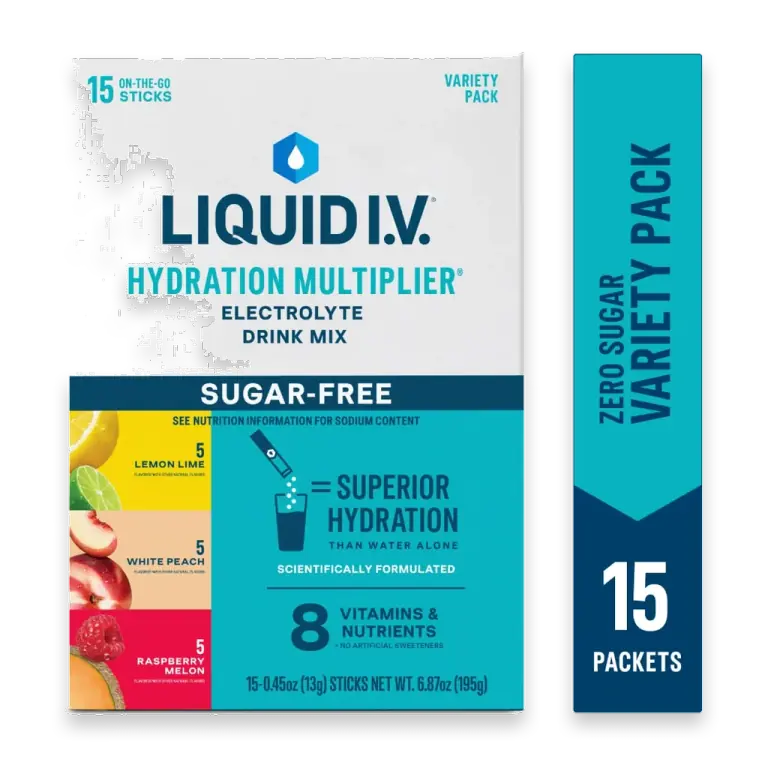 Hydration Multiplier Zero Sugar Electrolytes 3 Flavor Assortment Drink Mix Packets