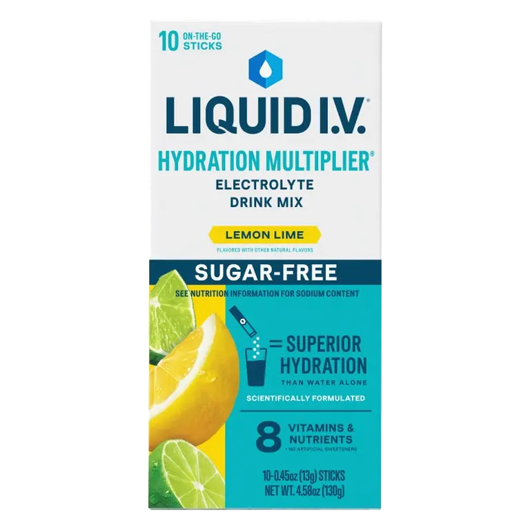 Lemon Lime Hydration Multiplier Sugar-Free Electrolyte Drink Mix