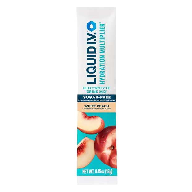 White Peach Hydration Multiplier Sugar-Free Electrolyte Drink Mix