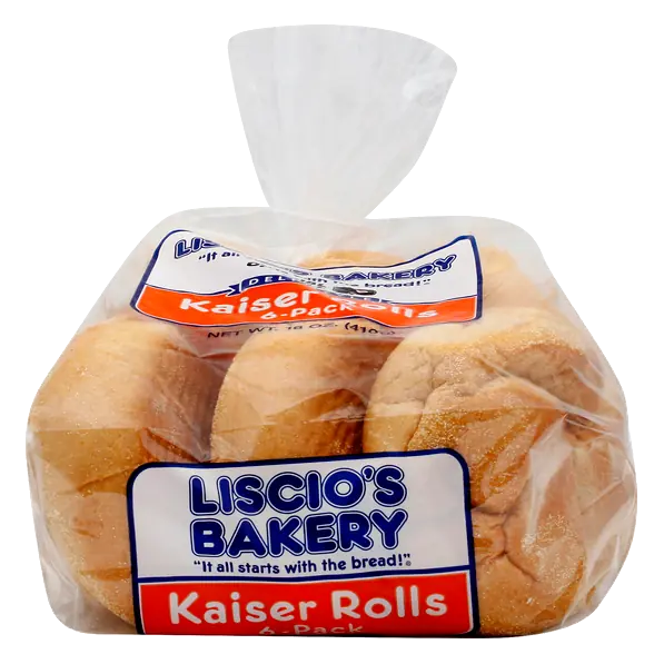 Deli Style Kaiser Rolls - 6 ct