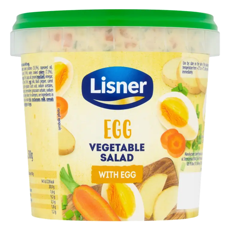 Vegetable Salad with Eggs 500g