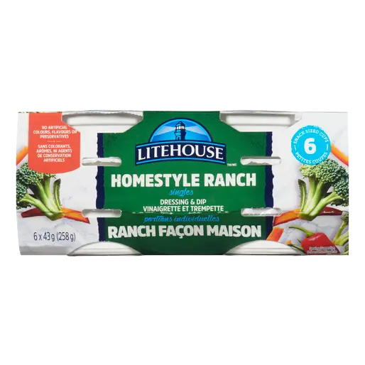 Dressing & Dip Homestyle Ranch 6 x 43 g
