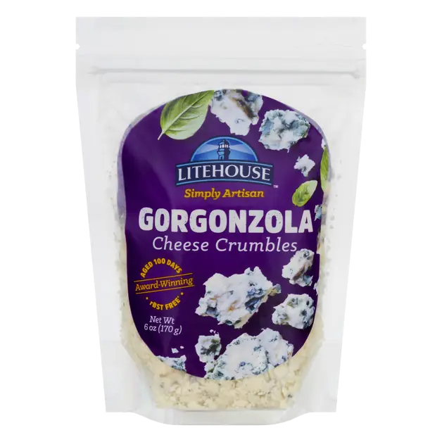 Litehouse Simply Artisan Reserve Gorgonzola Cheese Crumbles