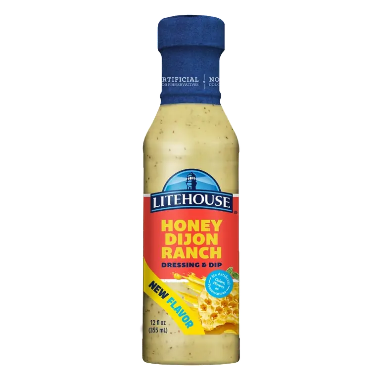 Litehouse Honey Dijon Ranch Salad Dressing, 12 fl oz