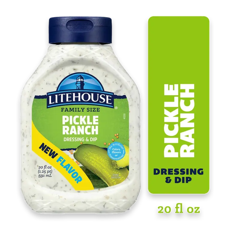 Pickle Ranch Dressing & Dip Family Size 20 fl Oz