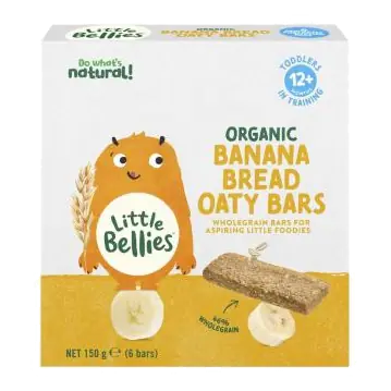 Organic Banana Bread Oaty Bars