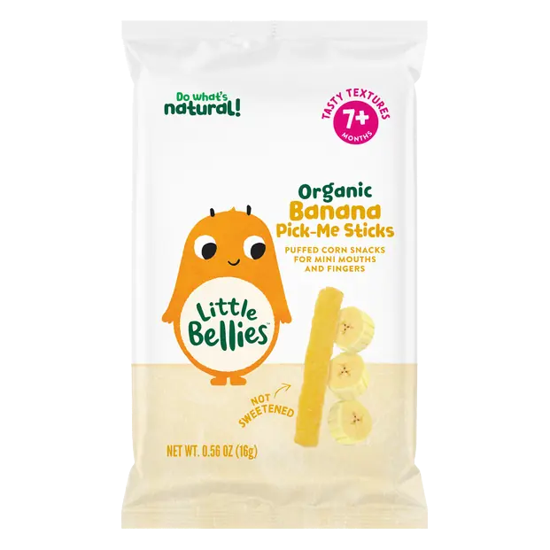 Organic Banana Pick-Me Sticks Baby Snacks 7m+