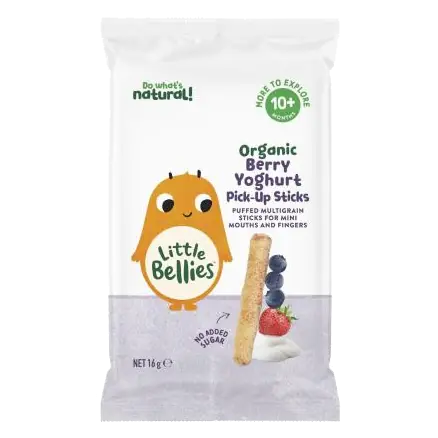 Organic Berry Yoghurt Pick Up Sticks 10+ Months