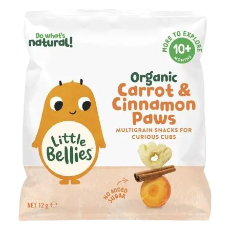 Organic Carrot & Cinnamon Paws 10+ Months