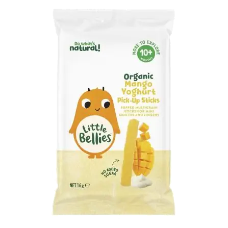 Organic Mango Yoghurt Pick Up Sticks 10+ Months