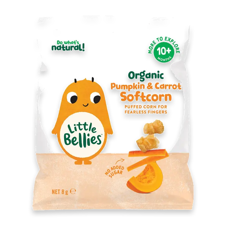 Organic Pumpkin & Carrot Softcorn