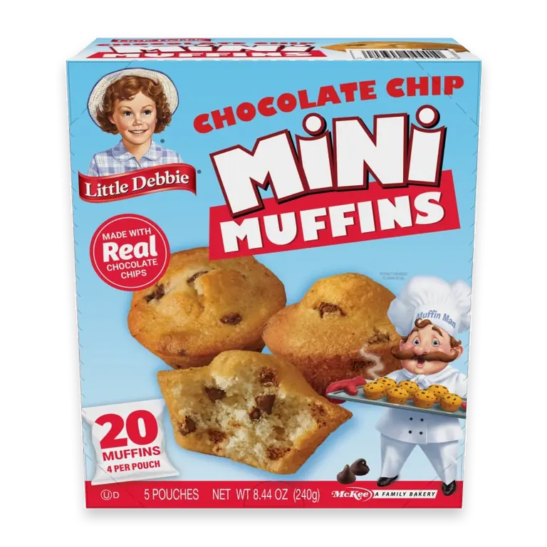 Chocolate Chip Mini Muffins Multipack