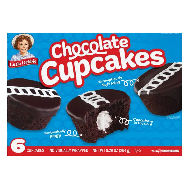 Chocolate Cupcakes - 6 ct