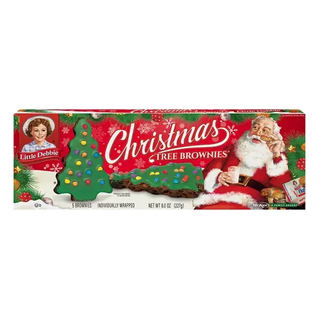 Christmas Tree Brownies