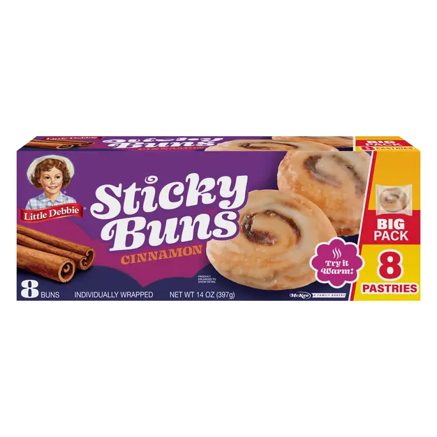 Cinnamon Sticky Buns Big Pack - 8 ct