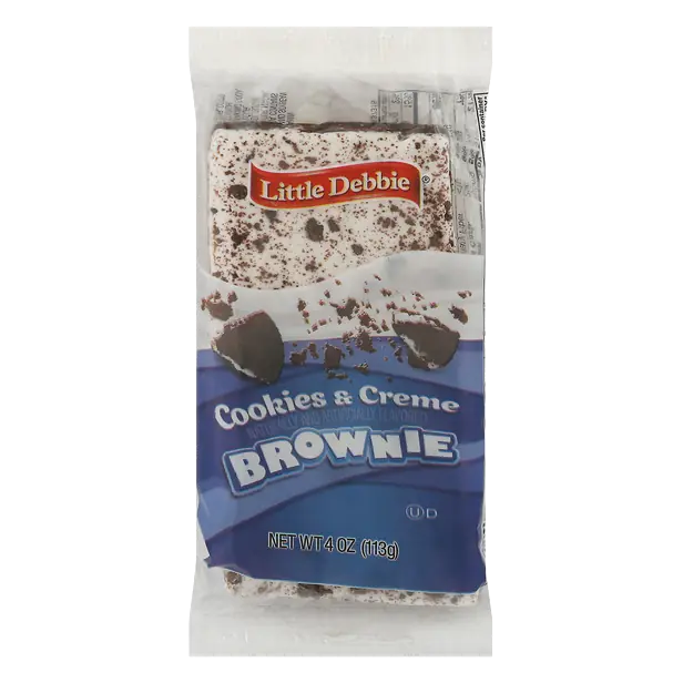 Cookies & Creme Flavored Brownie