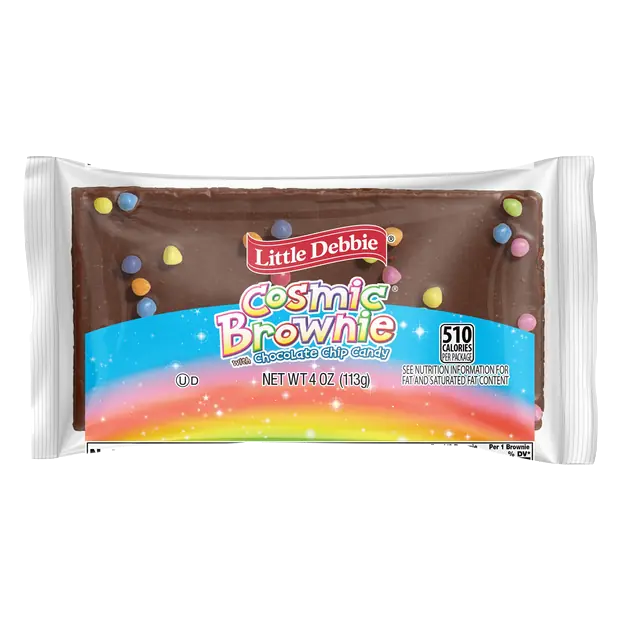 Cosmic Brownie with Chocolate Chip Candy