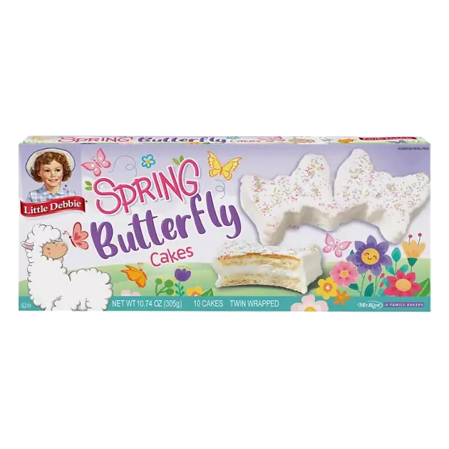 Creme Filled Butterfly Cakes