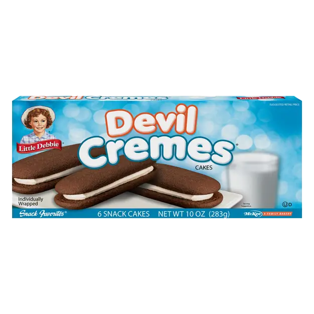 Devil Cremes Snack Cakes - 6 ct