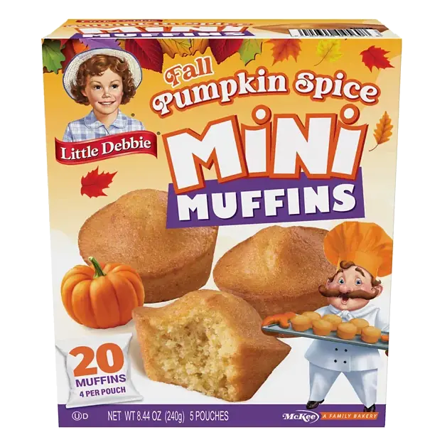 Fall Pumpkin Spice Mini Muffins