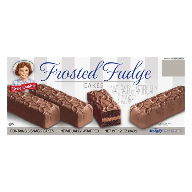 Frosted Fudge Snack Cakes - 8 ct