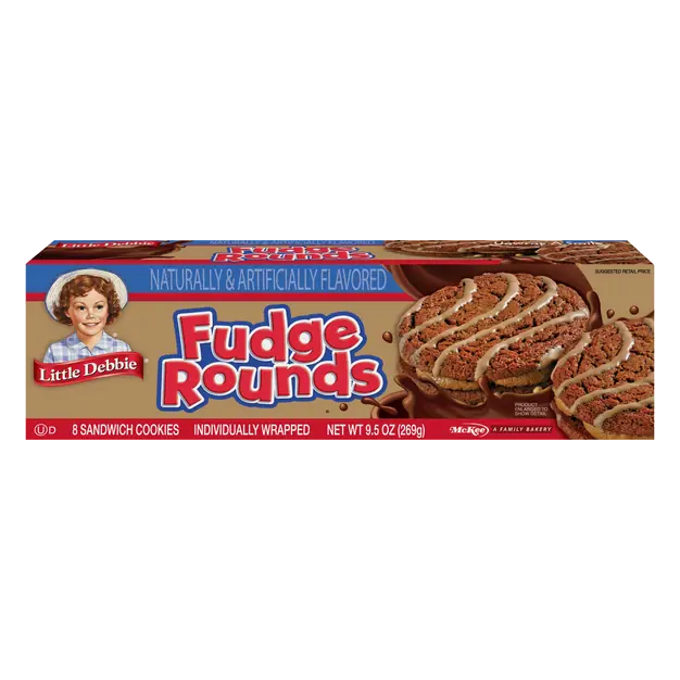 Fudge Rounds Snack Cakes - 8 ct