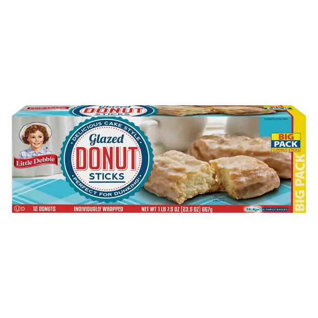 Glazed Donut Sticks - 12 ct
