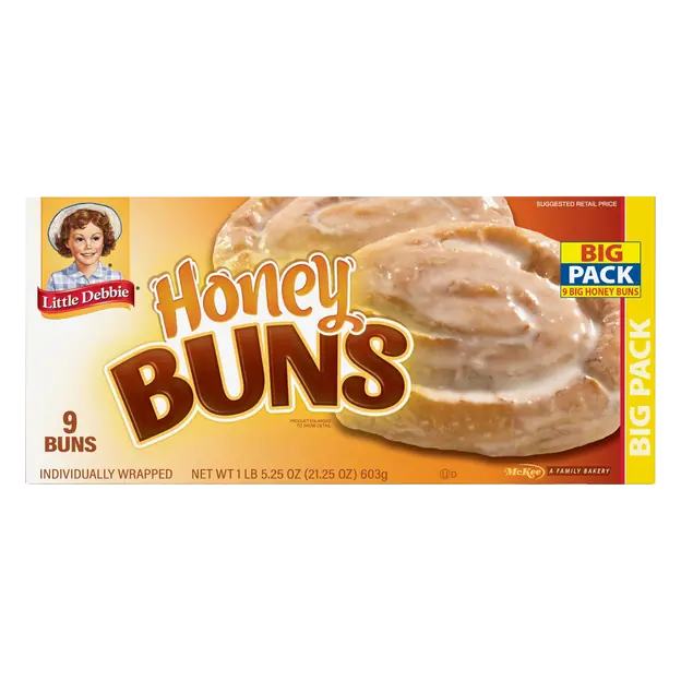 Honey Buns Big Pack - 9 ct