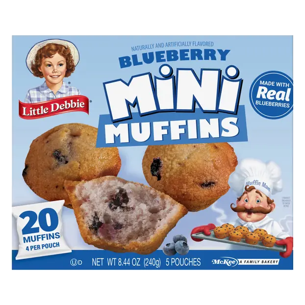 Mini Muffins Blueberry - 5 ct