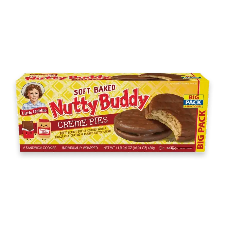 Nutty Buddy Peanut Butter Creme Pies Multipack