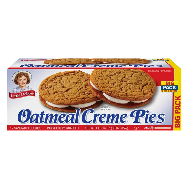 Oatmeal Creme Pies Big Pack - 12 ct