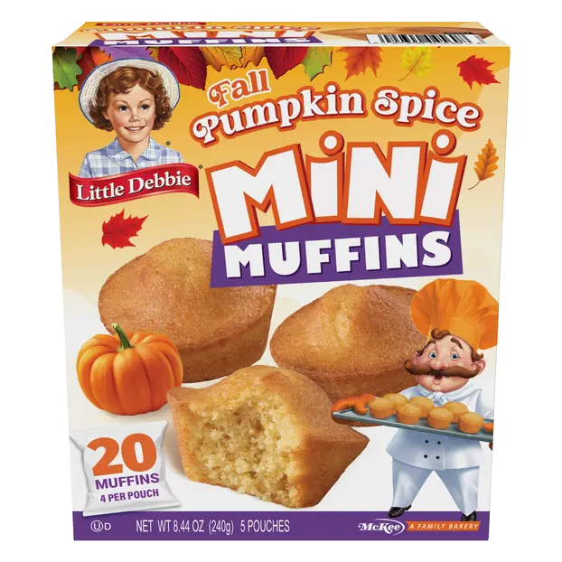 Pumpkin Spice Mini Muffins - 5 ct