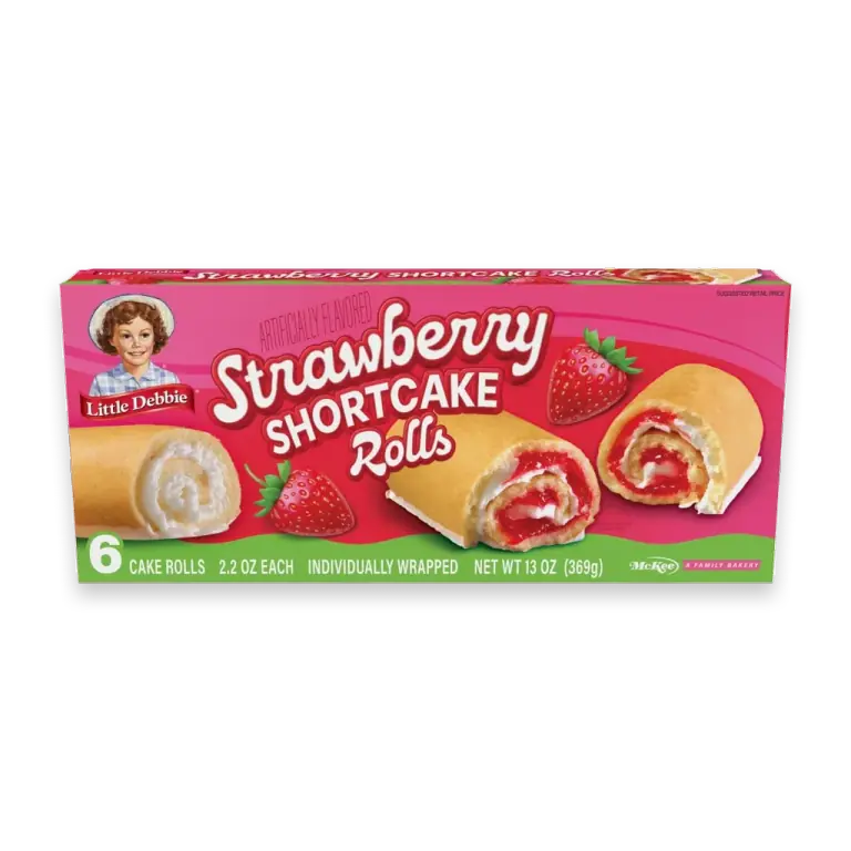 Strawberry Shortcake Rolls Snack Cakes Multipack