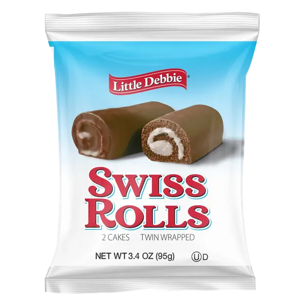 Swiss Rolls Snack Cakes - 2 ct