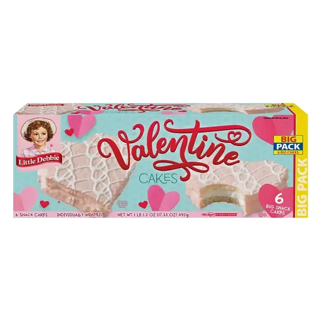 Valentine Cakes Big Pack