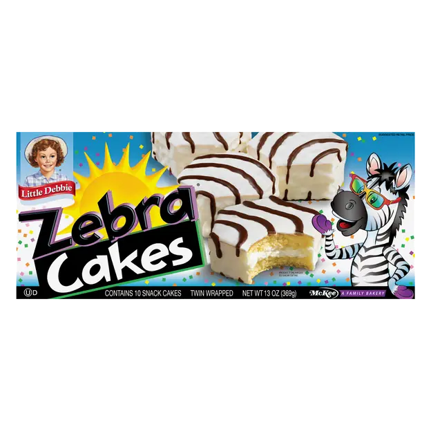 Zebra Snack Cakes - 10 ct