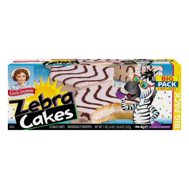 Zebra Snack Cakes
