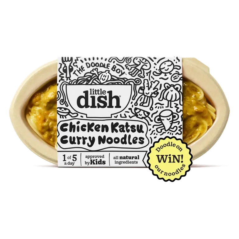 Dish Chicken Katsu Curry Noodles Kids Meal 200g