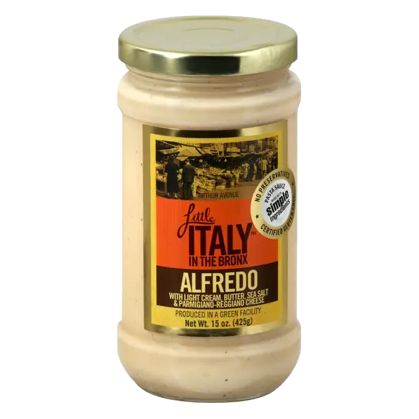 In The Bronx Alfredo Pasta Sauce