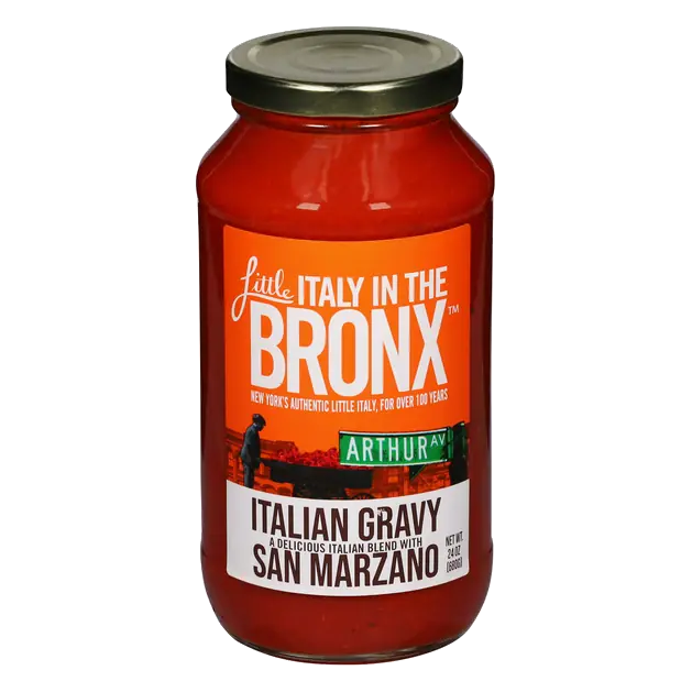 in the Bronx Italian Gravy Dinner Pasta Sauce