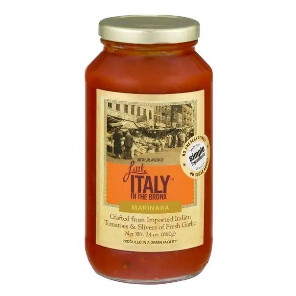 in the Bronx No Sugar Added Marinara Pasta Sauce