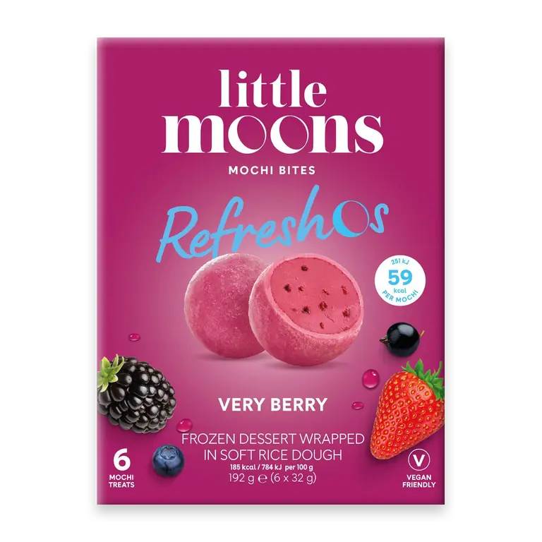 Mochi Bites Refreshos Very Berry