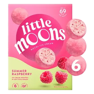 Summer Raspberry Mochi