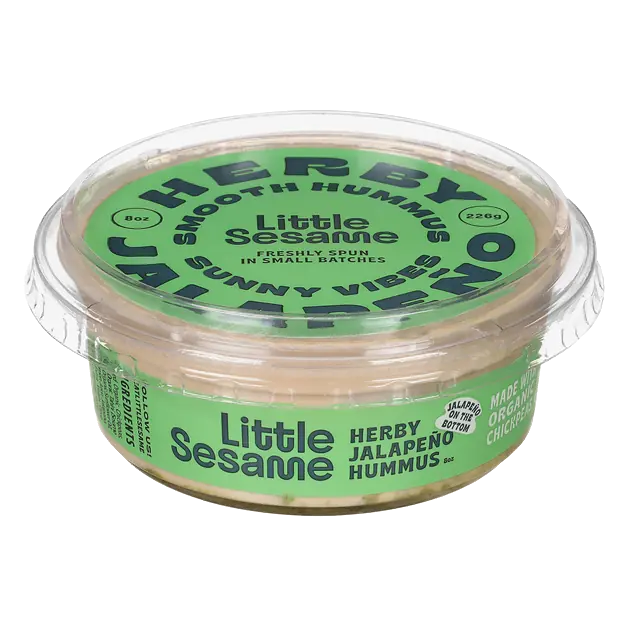 Herby Jalapeno Smooth Hummus