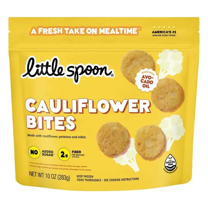 Little Spoon Cauliflower Bites Frozen Kids Food- 10oz