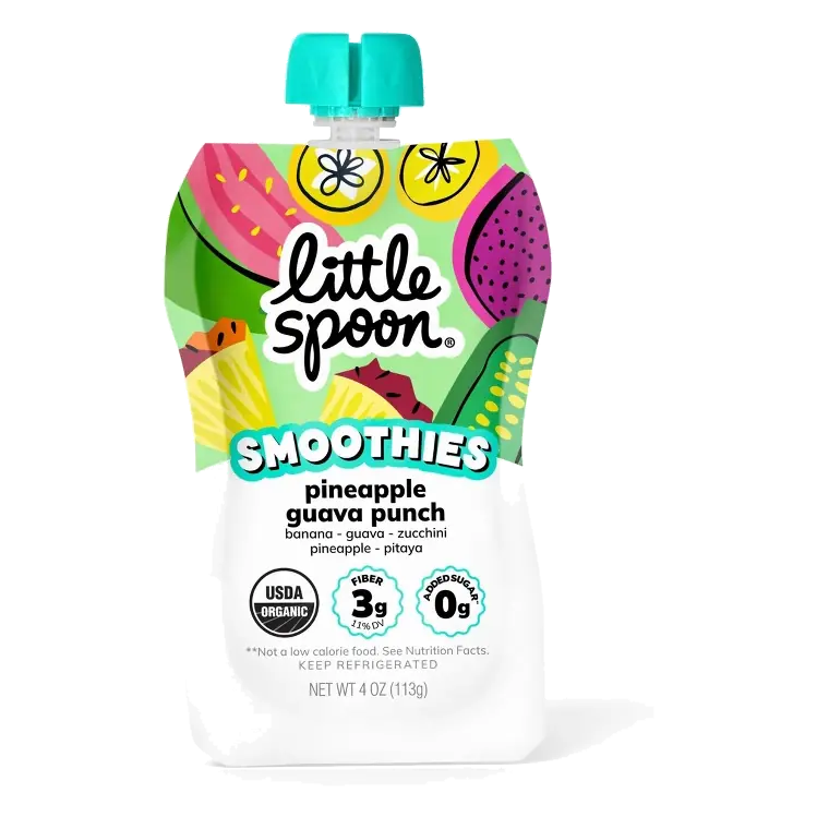 Little Spoon Paradise Guava Punch Smoothie Pouch, 4oz