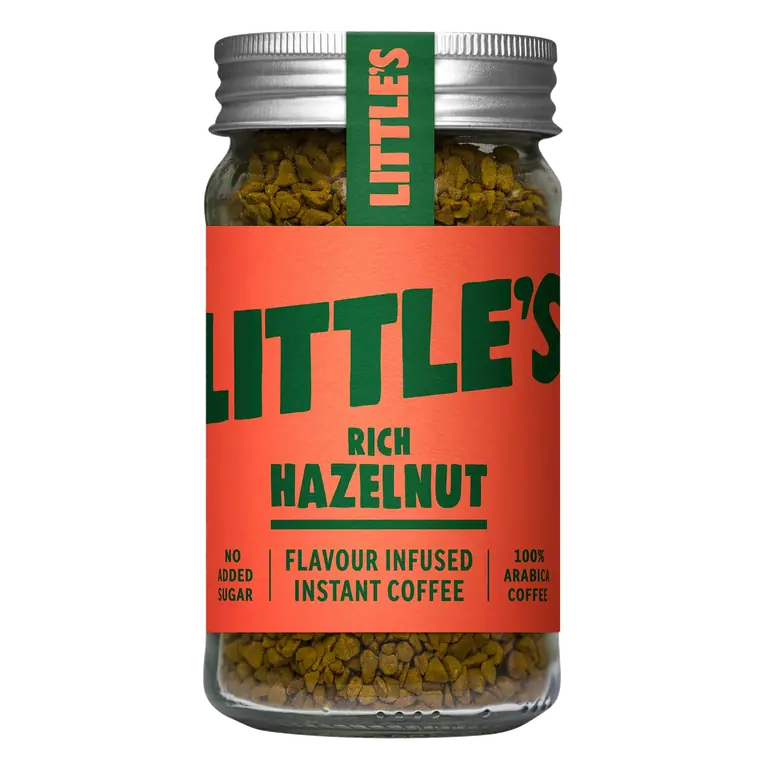 Rich Hazelnut Flavour Infused Instant Coffee 50g
