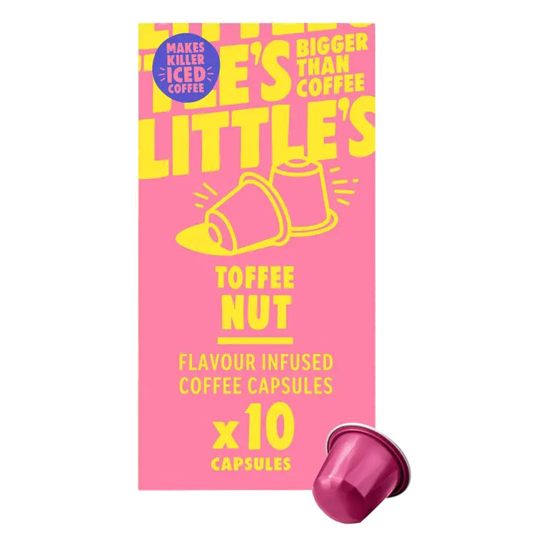 Toffee Nut Flavour Infused Coffee Capsules x10 55g
