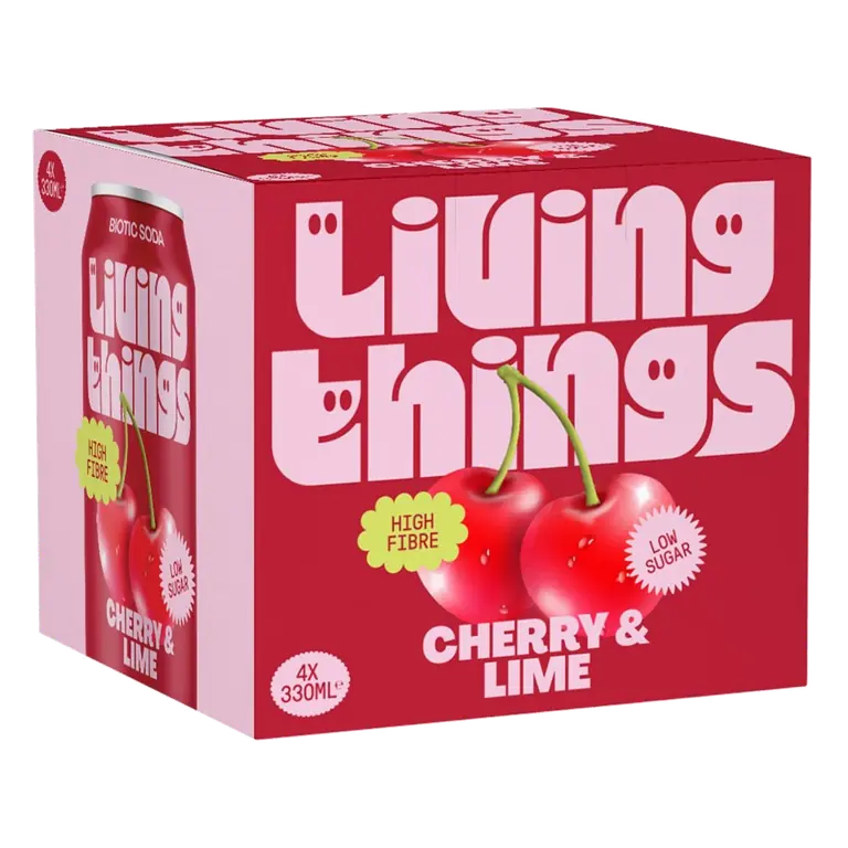 Cherry & Lime Prebiotic Soda