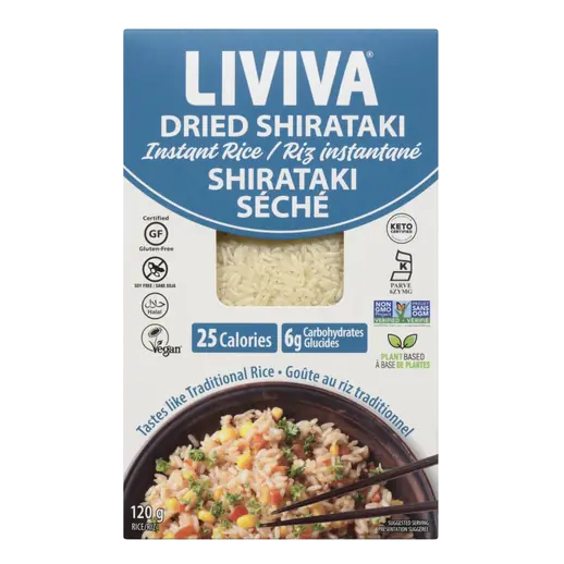 Instant Rice Dried Shirataki 120 g
